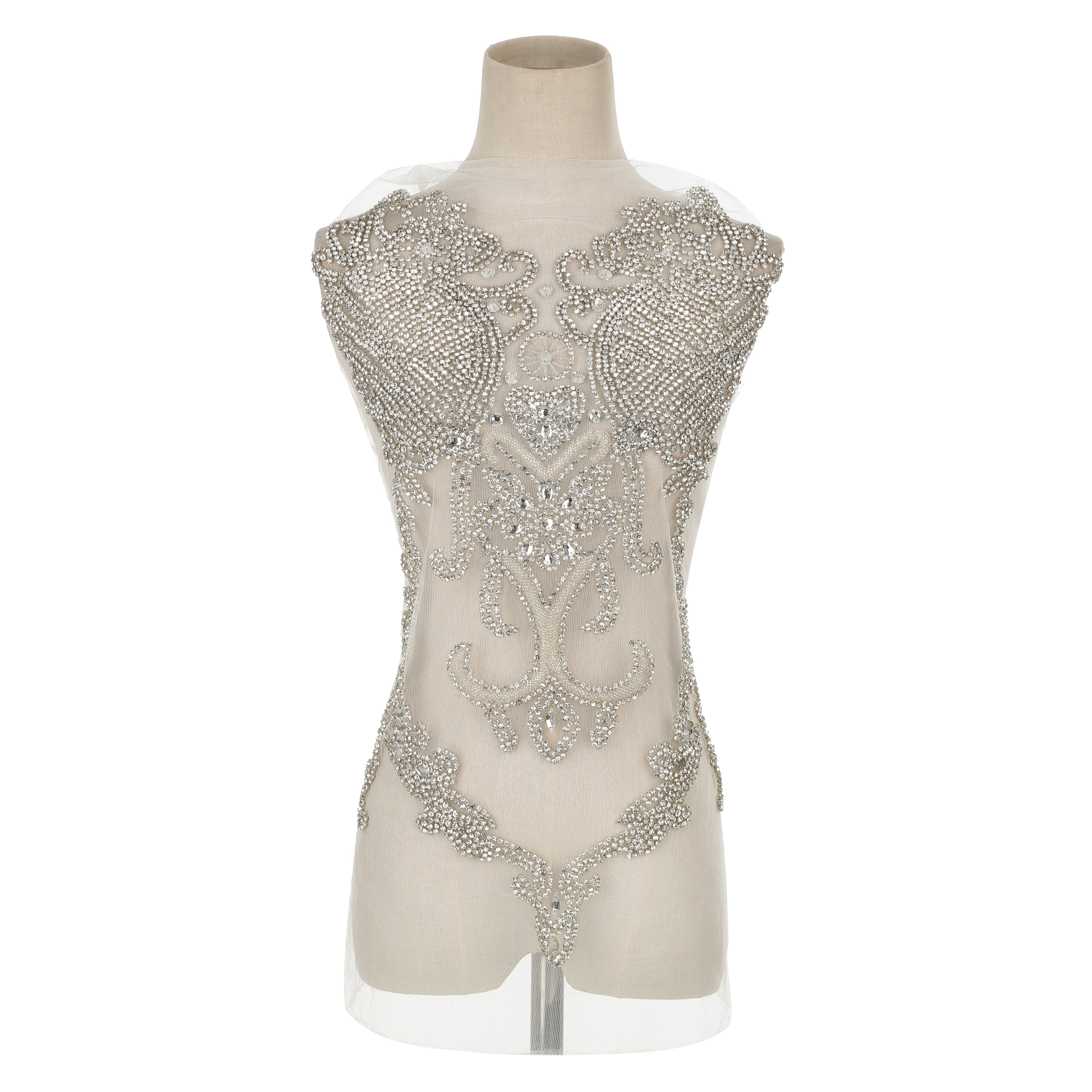 Rhinestone Bodice Applique