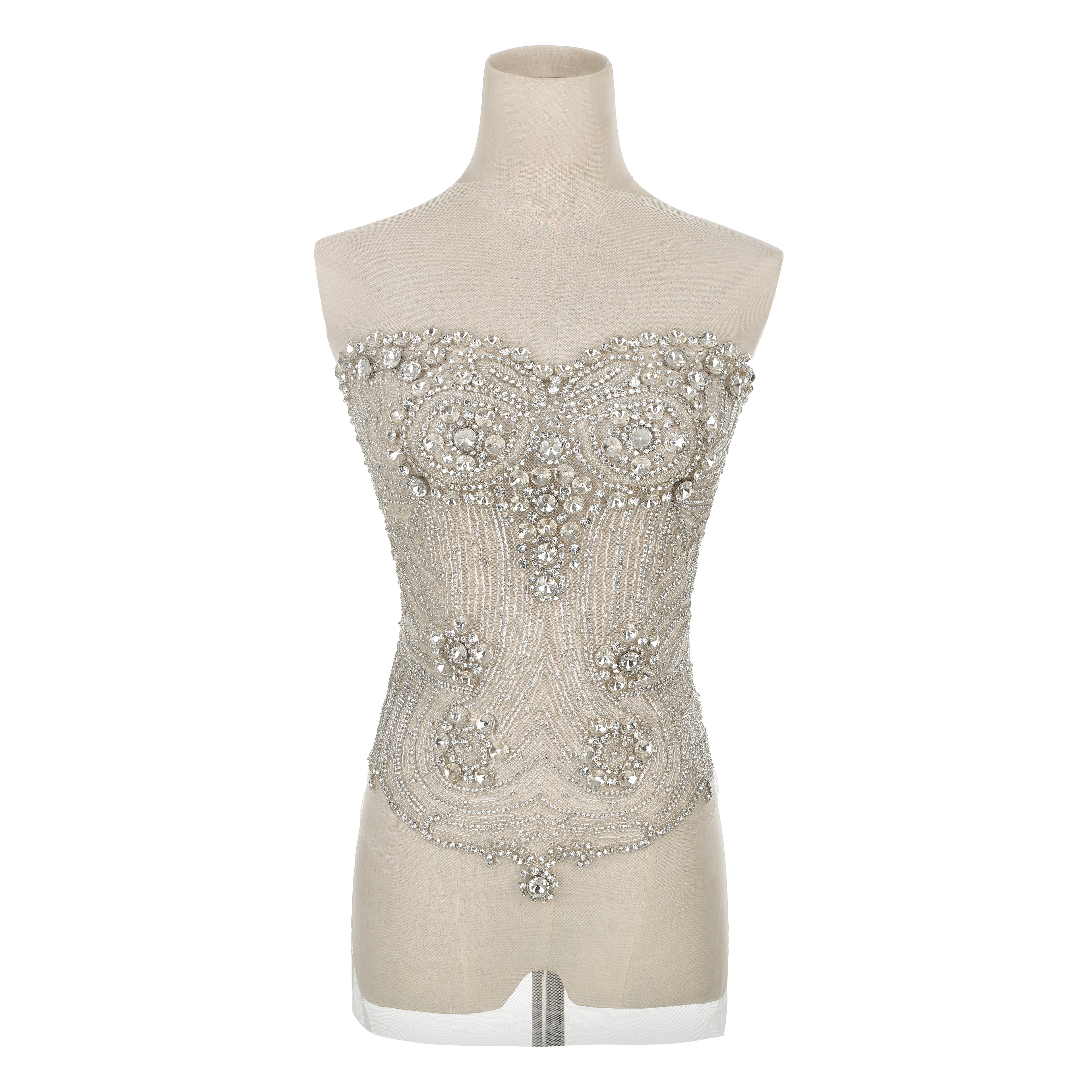 Rhinestone Bodice Applique