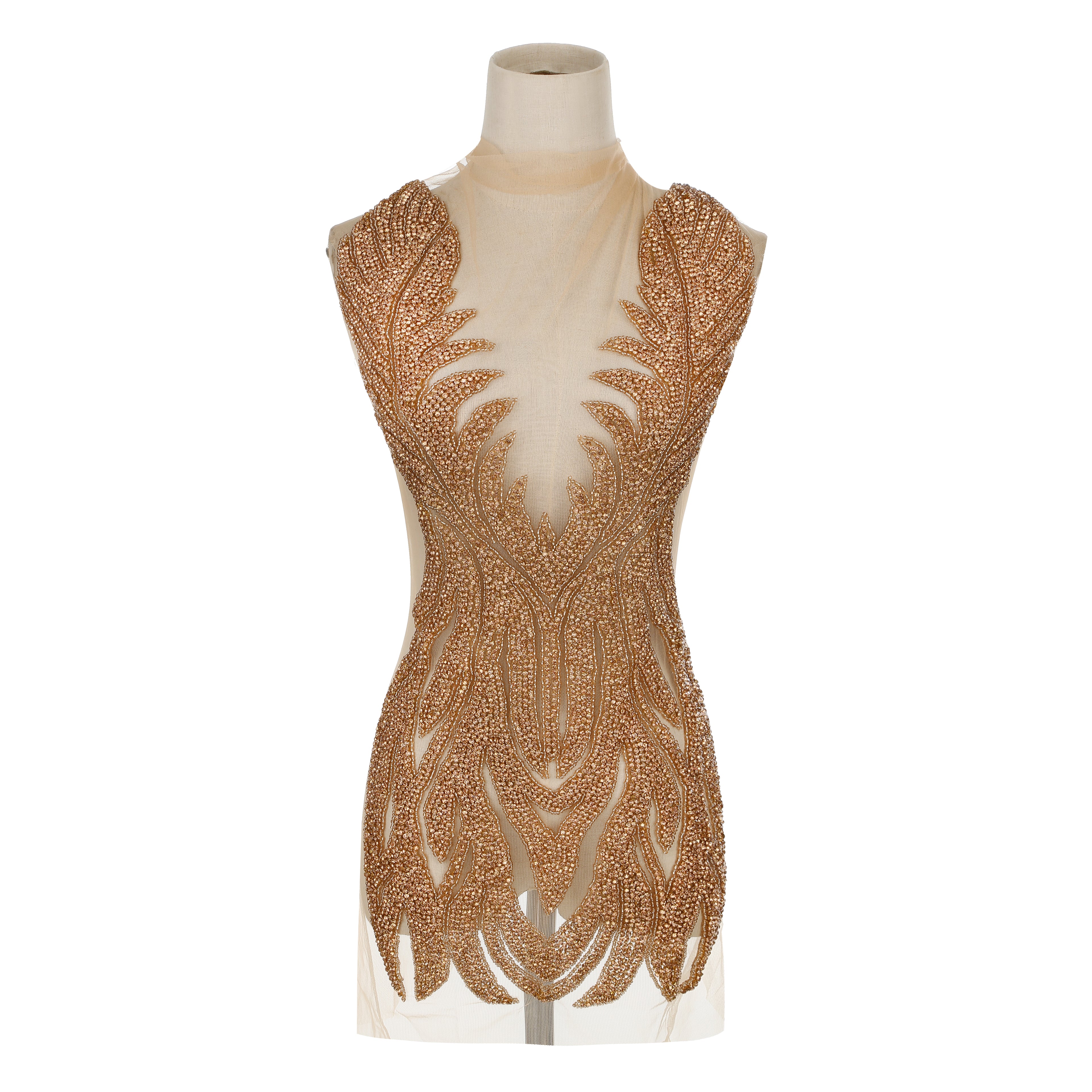 Rhinestone Bodice Applique