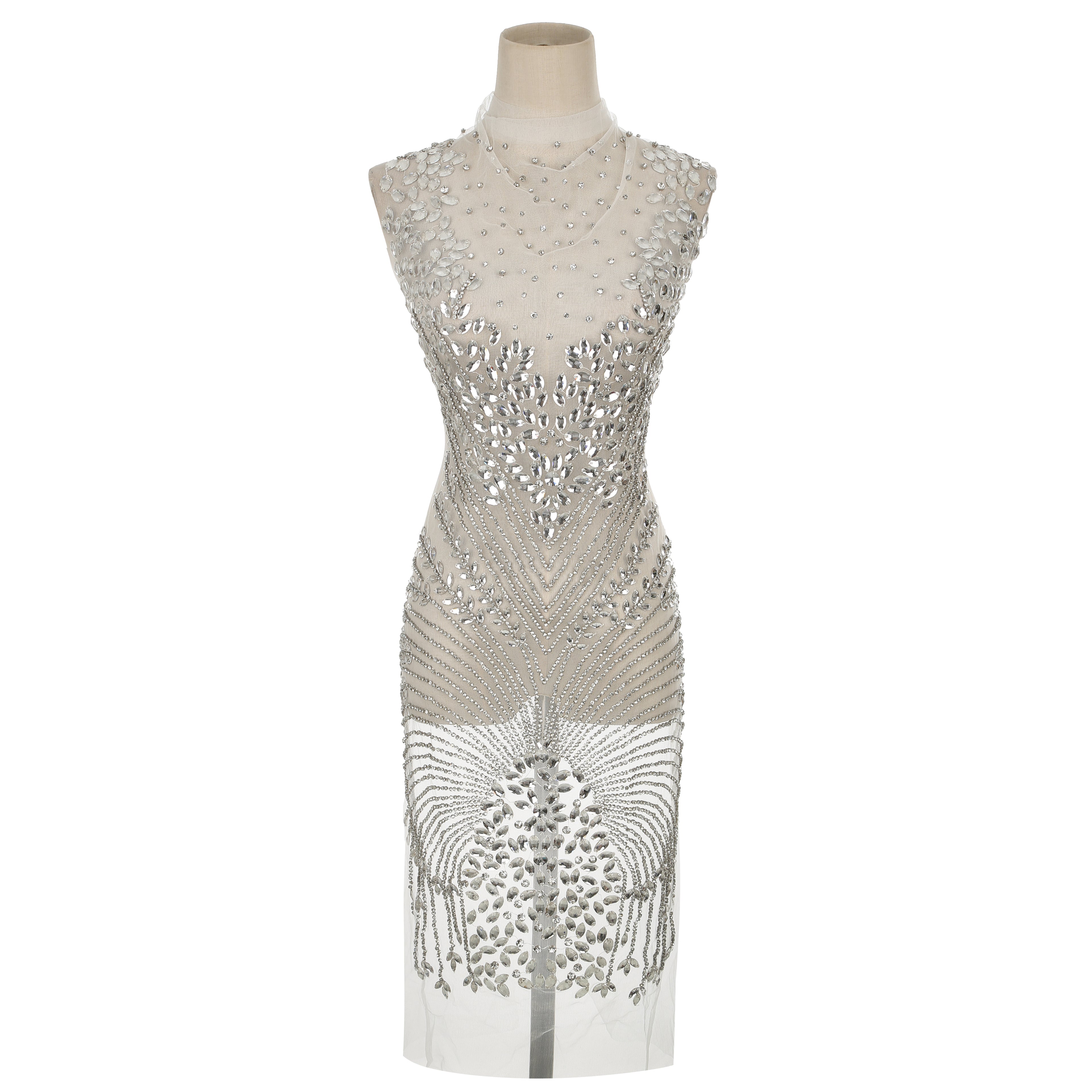 Rhinestone Bodice Applique