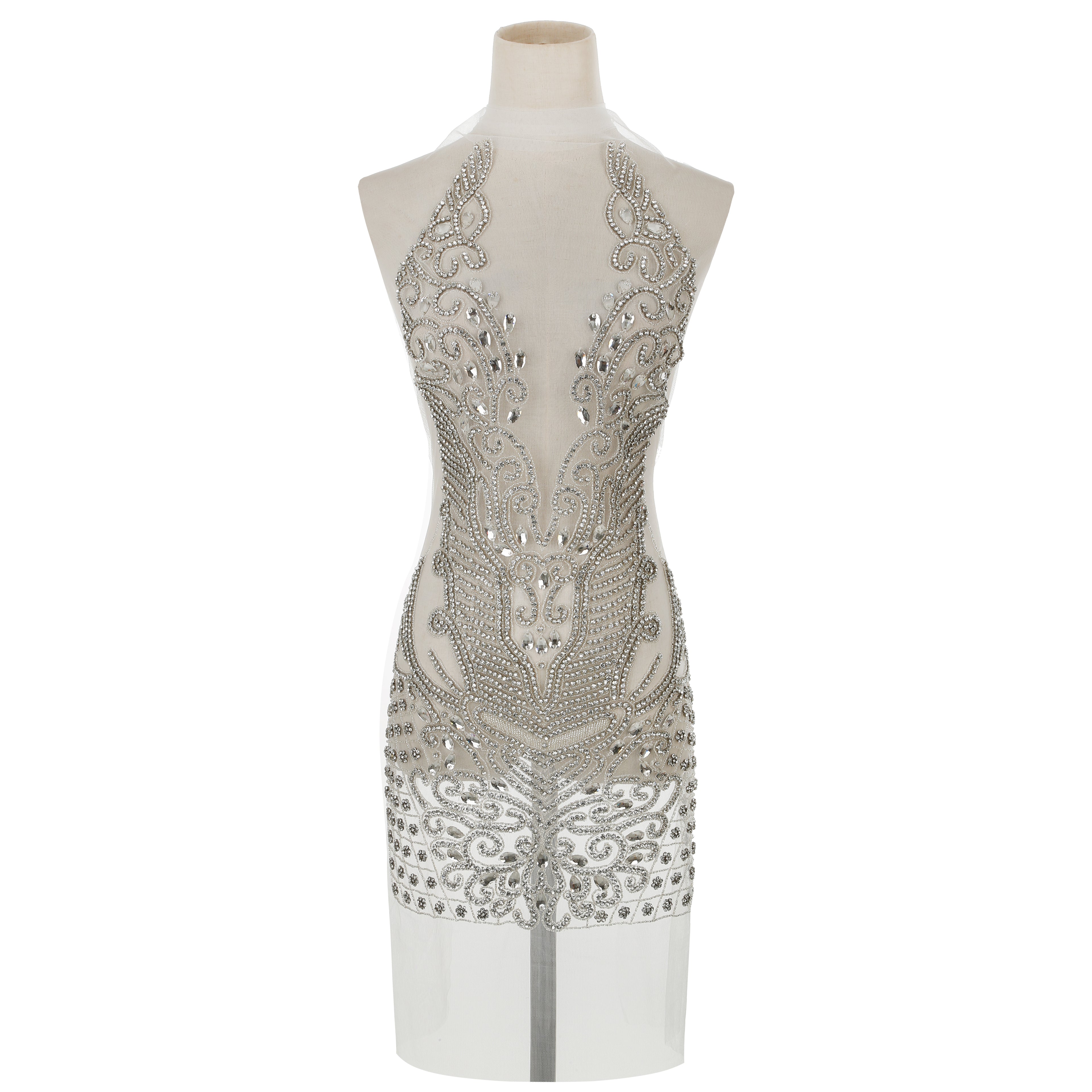 Rhinestone Bodice Applique