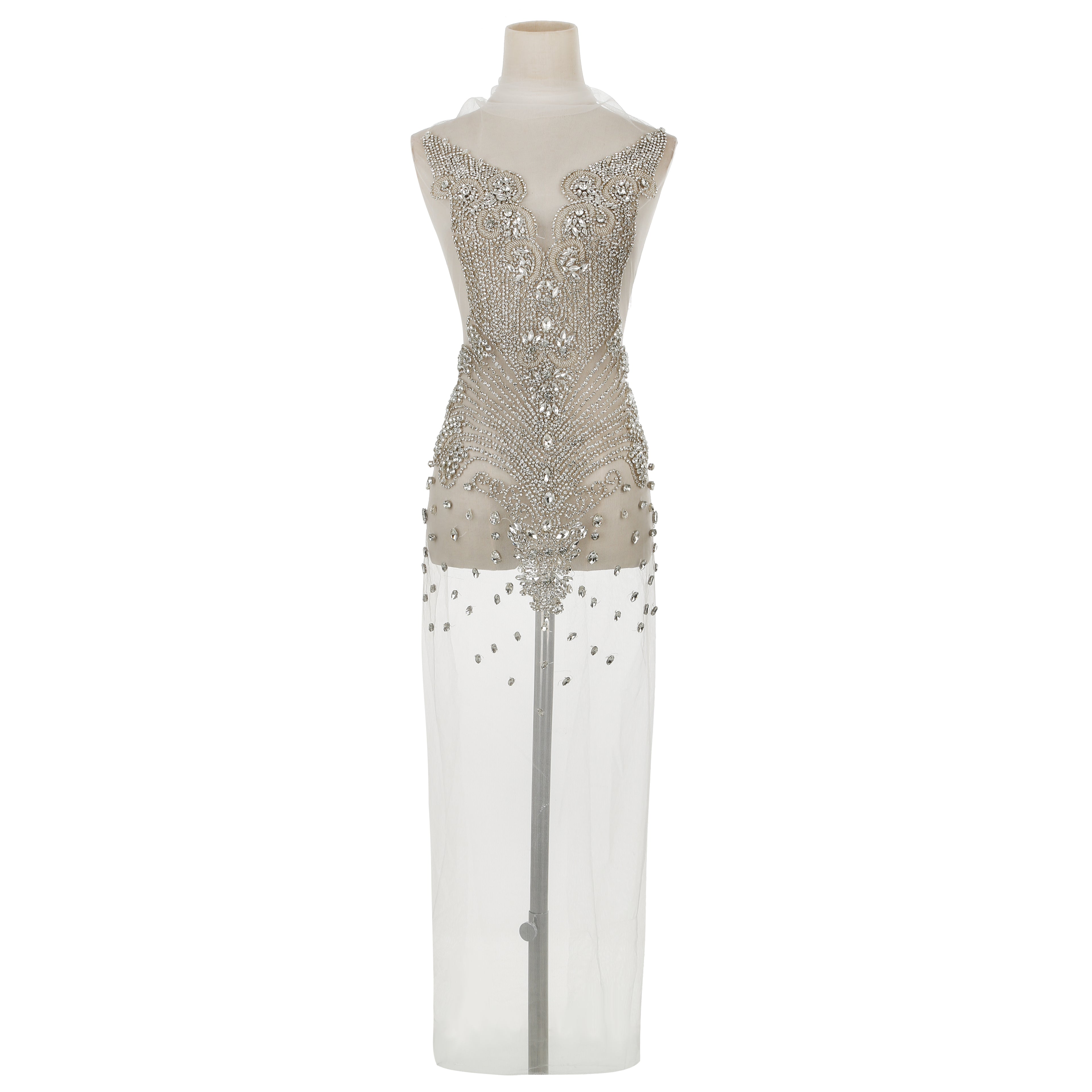 Rhinestone Bodice Applique